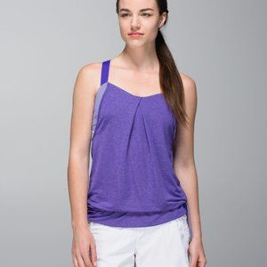 Purple Lululemon Rest Less Tank